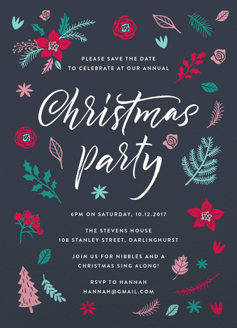 Merry Little Chri... | DP | Christmas Party Invitations