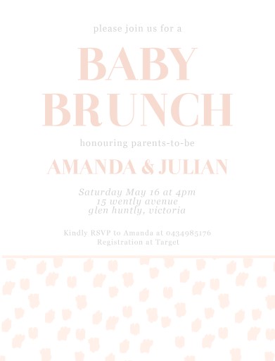 Baby Brunch Girl Lp Dp Baby Shower Invitations