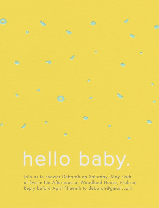 Baby Shower Cards