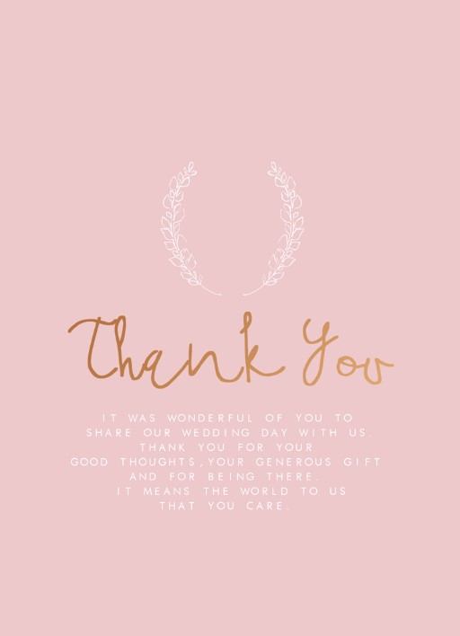 Thank You Cards & Wedding Thank You Cards