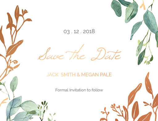 Save The Date & Save The Date Cards