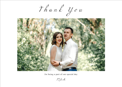 Wedding Thank You Cards Designs By Creatives Printed By Paperlust